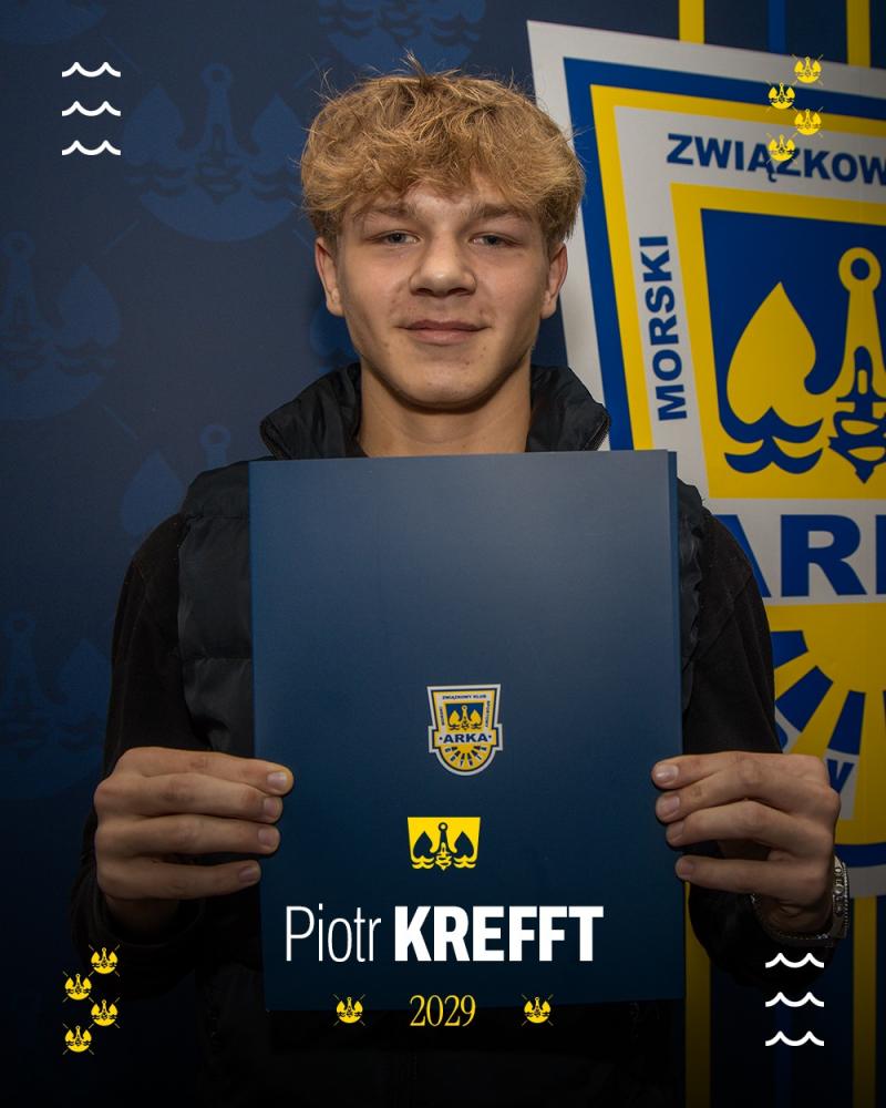 Krefft z profesjonalną umową. Kaczmarek na dłużej w Arce